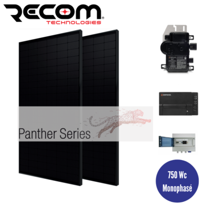 Kit Panneaux solaires RECOM 750 WC Monophasé